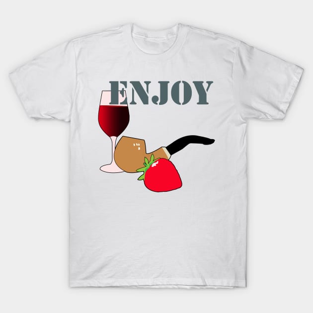 Enjoy T-Shirt by momomoma